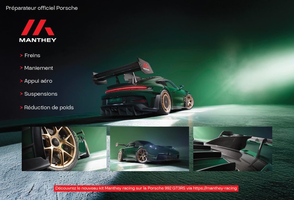 Encart presse manthey racing (préparateur porsche)